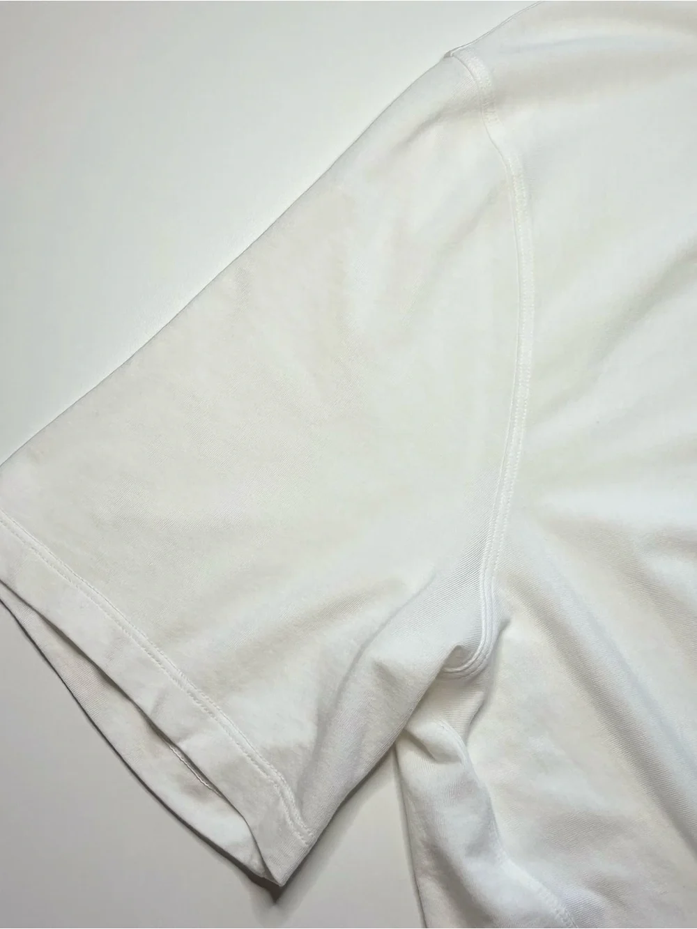 Lululemon Crescent Pima Cotton Twist Front Tee White M/L
